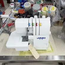 JAKI 佳岛家用包缝机 4 线锁边机 拷边机三线四线可切换 家用缝纫