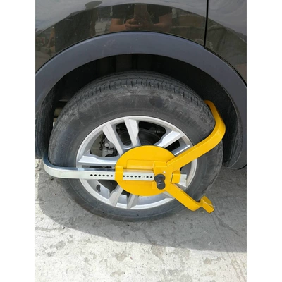 Car Tire Lock, Easy-To-Use Car lock - with-disc