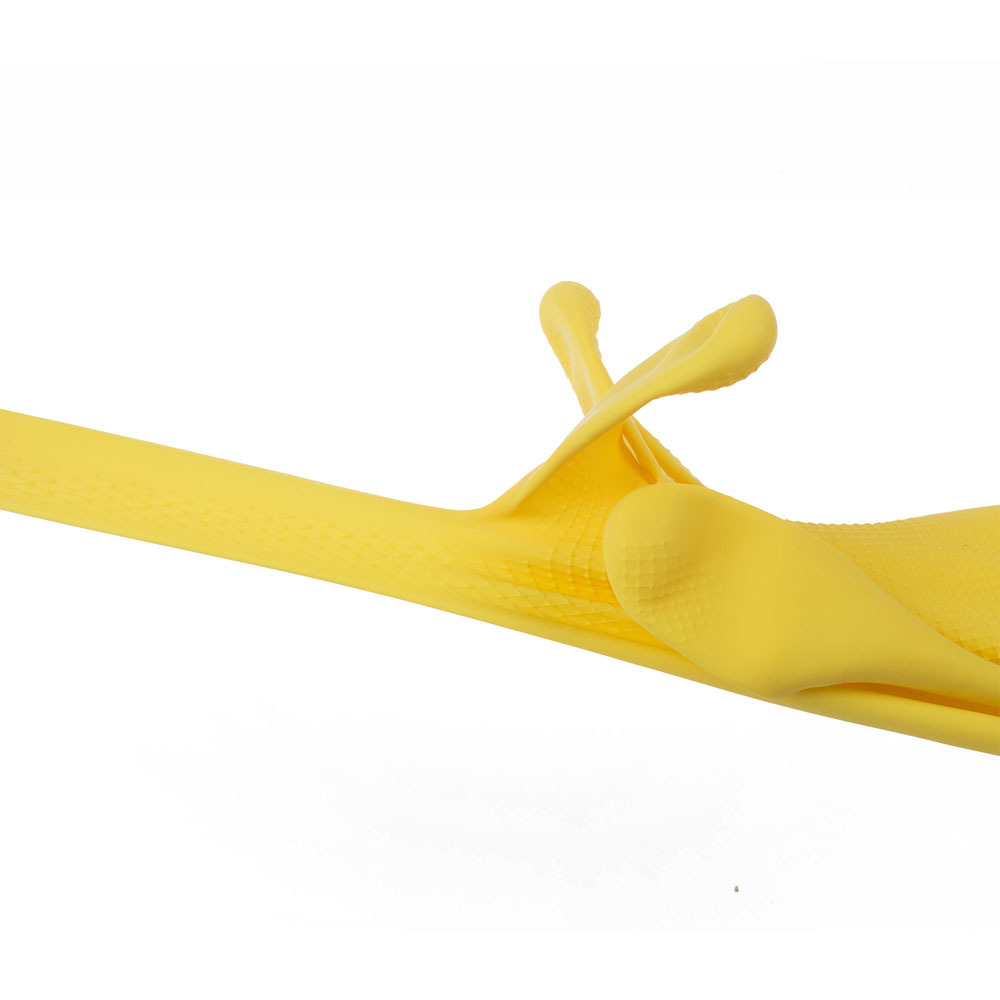 Guantes de lavado de platos para limpieza doméstica antideslizante cocina resistente lavandería doméstica guantes de látex impermeable al por mayor