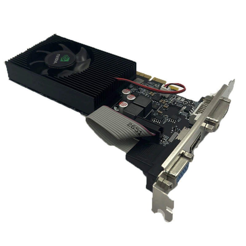 GT740 4Г видеокарта / GT730, полувысокая плата, размер шасси 2U, универсальный настольный компьютер, независимая видеокарта DDR3