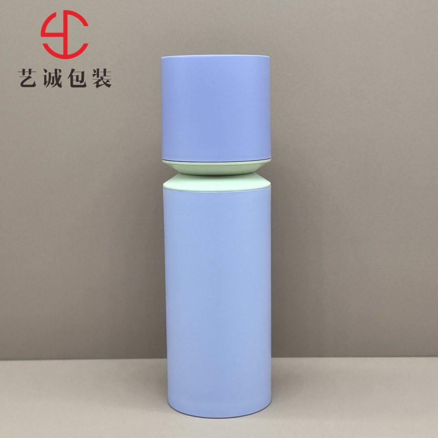 新款韩版简约30ml圆形设计感精华液瓶抖音防晒瓶粉底液瓶护肤包材