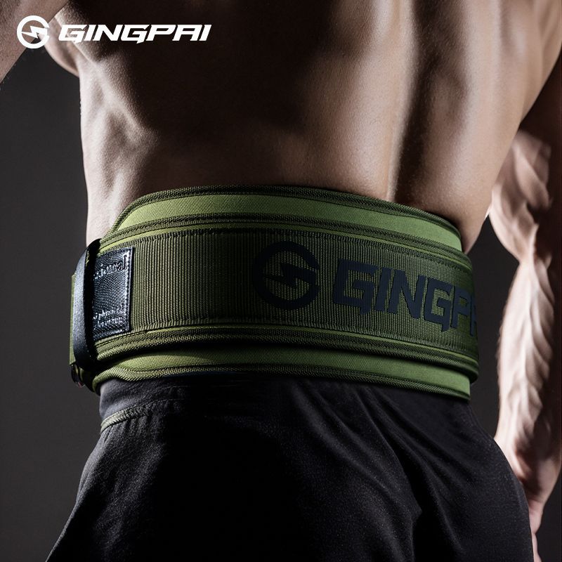 Cinturón en cuclillas de tirón duro para hombres deportes de cintura para mujeres fuerza de levantamiento de pesas entrenamiento de equipos profesionales de desmontaje rápido de botón comercio exterior