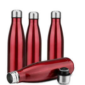 厂家批发304不锈钢可乐瓶保温杯 跨境创意户外运动保温冷水瓶水杯