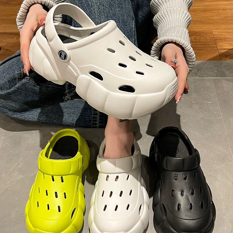 Cave обувь увеличена на толстой подошве Lady's пещера обувь дезодорант противоскользящая садовая обувь Сумочка обувь наступила на дерьмо комфорт