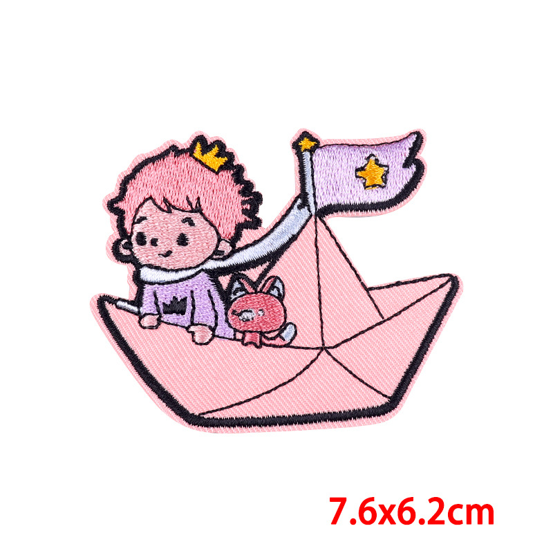 7g Weight Clothing Sticker Patches Classification 1 Piece Quantity Embroidery thread Material Cartoon, Cat Pattern Cute Style 1 Piece Cute Cartoon Cat Embroidery Thread Clothing Sticker Patches 3