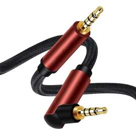 3.5mm公对公直对弯电脑手机耳机音频aux音频线车用车载线3.5转接