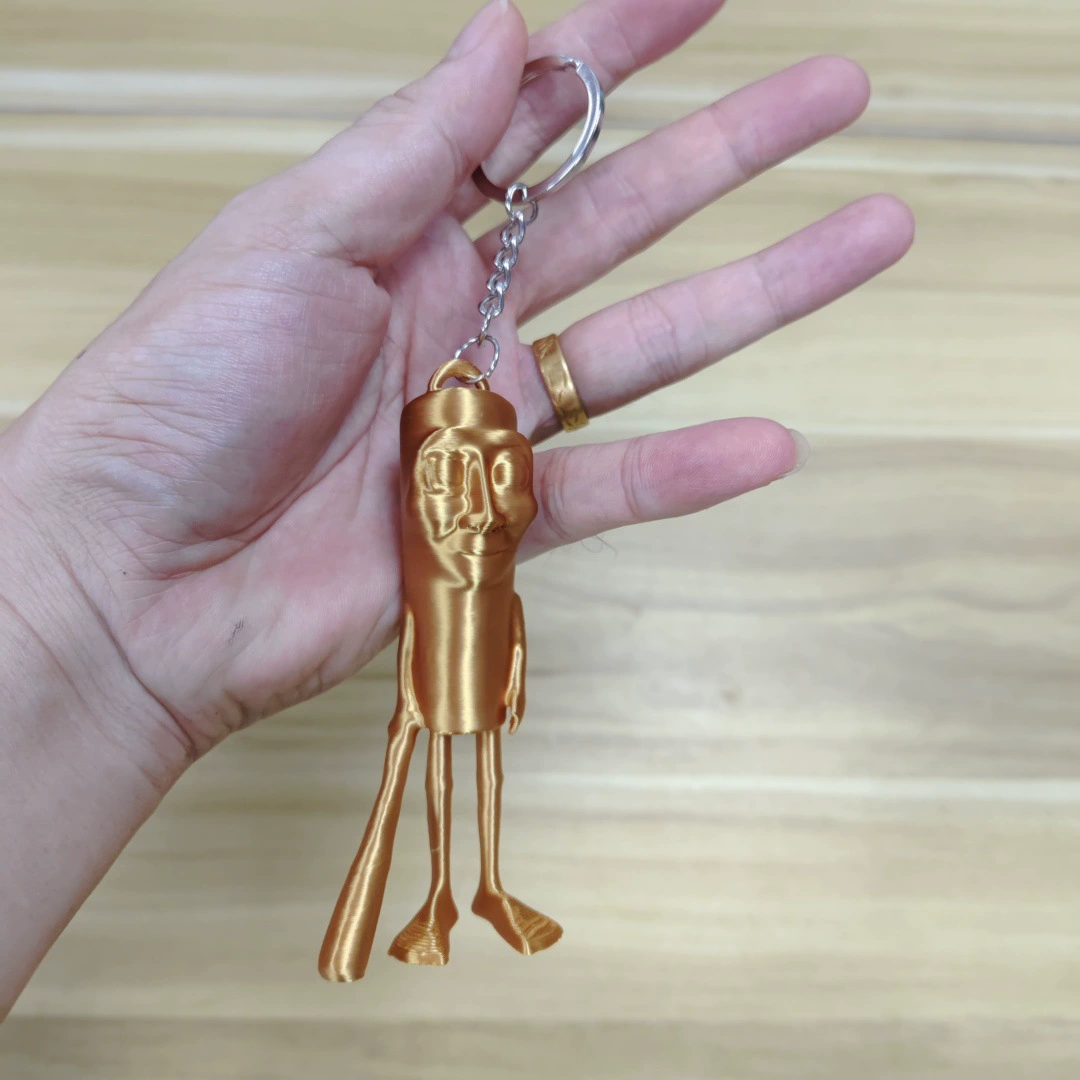 (Cross-border trading), funny statue, keychain, creative minifigure
