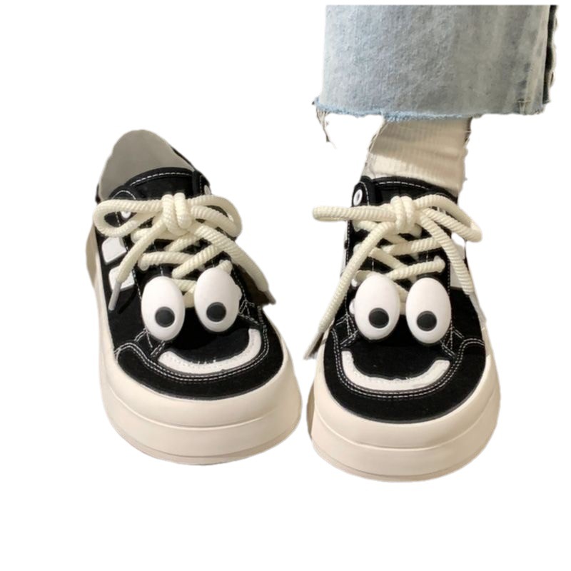 Damen Freizeitschuhe Laufschuhe Mit Cartoon Augen Panda Design_voghion.com