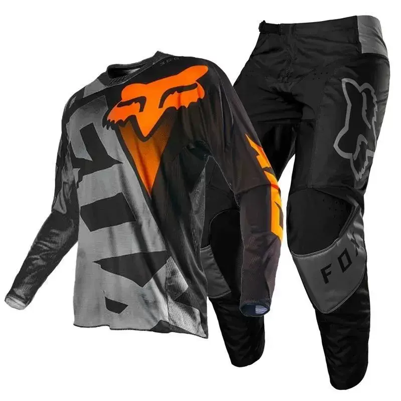 经典款越野摩托车服套装速降服赛车服机车服长袖速干防晒防摔透气