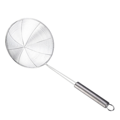 Ladle Jiaozi Slotted Ladle Hot Pot Skimmer Household Stainless Steel Large Zhaogui Kitchen Noodle Scoop Large Filtering Mesh