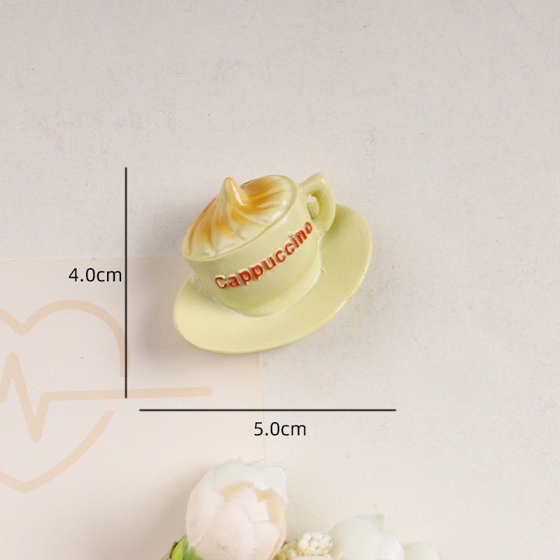 Creativo 3D refrigerador pegatinas Nordic ins comida decorativa y jugar comida tridimensional imán simulación comida magnética pegatinas al por mayor