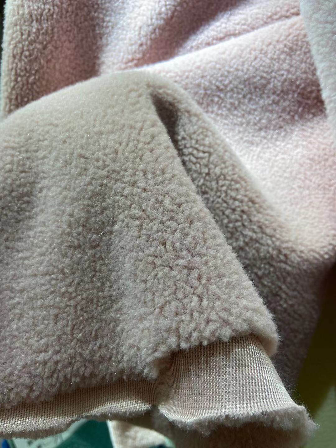 Nuevo en stock super suave Hao cachemir de Cachemira imitación Cachemira grano terciopelo tela Otoño e Invierno ropa juguete bufanda tela