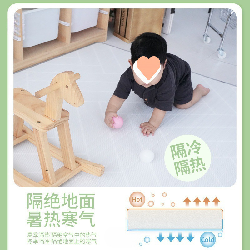 Baby engrosado cojín de trepa, cojín de trepa, cojín de trepa plegable de espuma infantil, cojín de dormitorio a prueba de agua