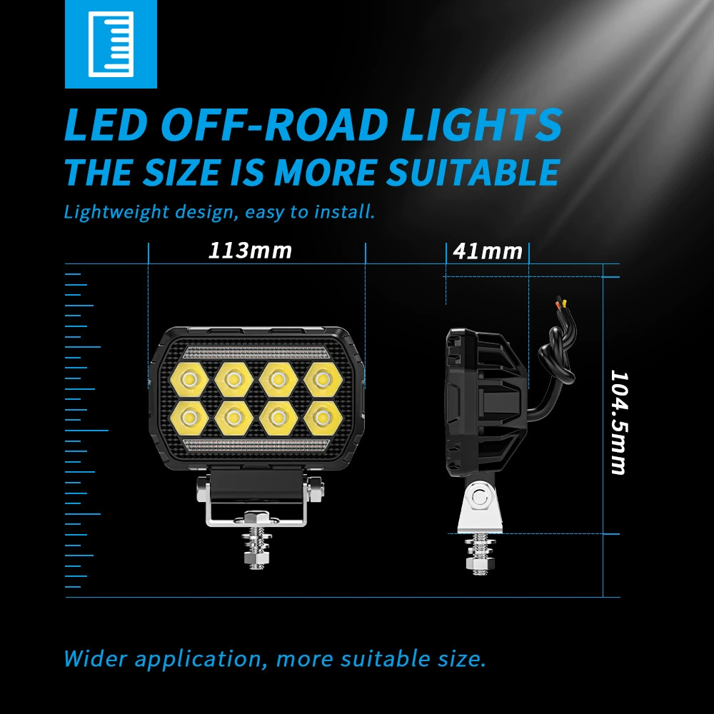 Рабочие модифицированные LED-светодиодные фары для внедорожников, дополнительные огни, （跨境贸易）