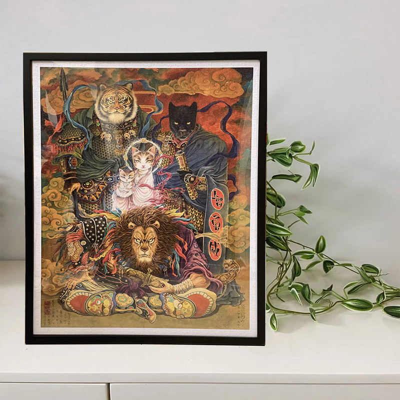 71TX modern minimalist 3djp puzzle frame 58.8 × 72.8 mounting puzzle frame 1200 pieces 300 pieces 600 pieces