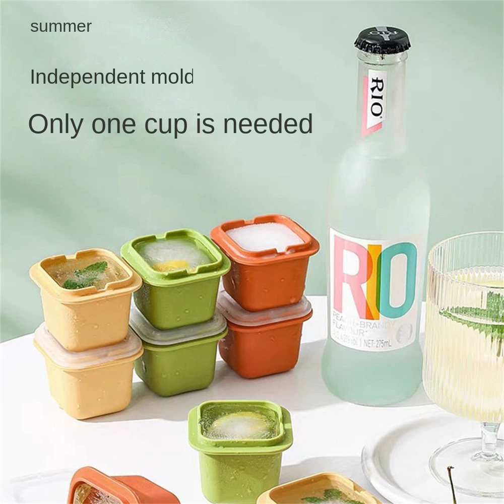 Один укус Летнее прессование замороженных форм Летний независимый кубик льда Кубик льда Бытовые абразивы Керлинг Коробка для льда