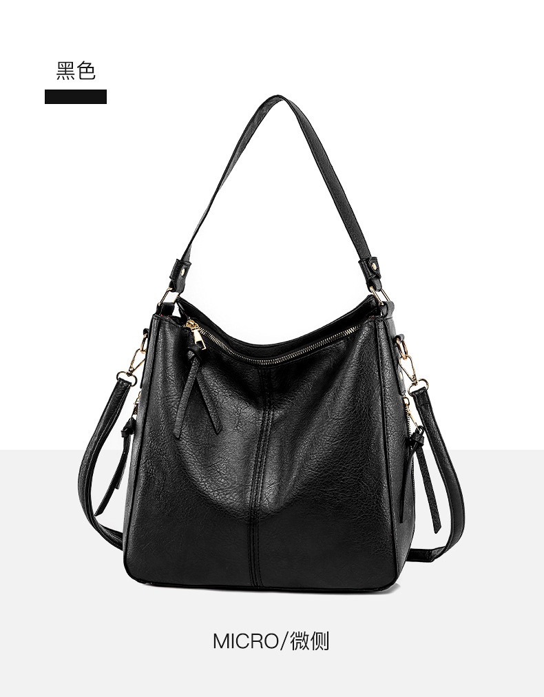 Cross-border women's bags 2023 New style single-shoulder bag, simple crossbody wandering bag, Korean-style handbag, women's tote large bag undefined