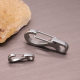Lindu stainless steel dog buckle S-shaped mini spring car key hook mountaineering buckle luggage accessories wholesale