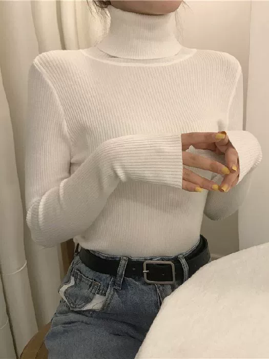 Черный вязаный теплый свитер с длинным рукавом, куртка, slim fit