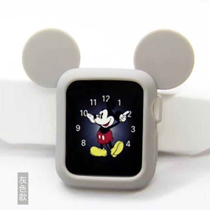 Funda protectora de reloj inteligente aplicable Apple watch Funda protectora de dibujos animados de Mickey iwatch9 para uso general