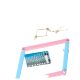 Magnetic Geometry Demonstrator Polygon Splicing Strip Magnetic Demonstrator Parallelogram and Triangle Teaching Aids