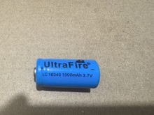 CR123A 1500mAh 3.7V 16340늳 LEDͲ P늳