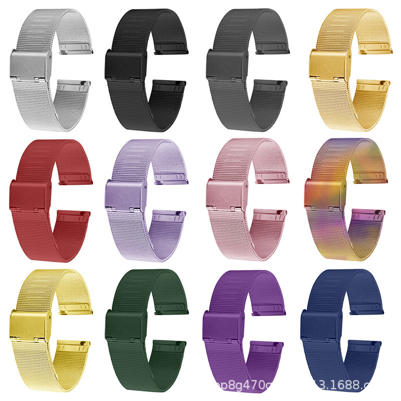 Suitable for Huawei Gt3 Magnetic 04 Cable Milanese Watch Strap Apple Iwatch8 Apple Watch Magnetic Strap