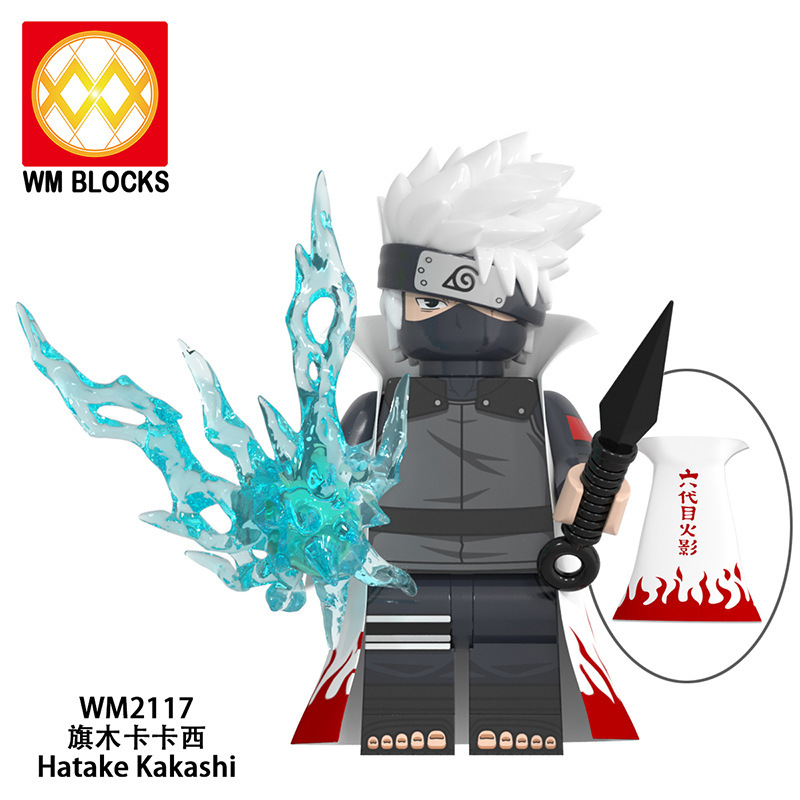 Auto Parts and Accessories: Rěnzhě Building Blocks Minifigures - blue-wm2117