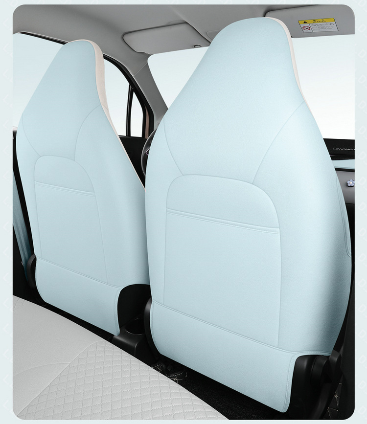 New zero run T03 special seat cover to3 four seasons GM seat cushion all-inclusive linen fabric seat cover cartoon
