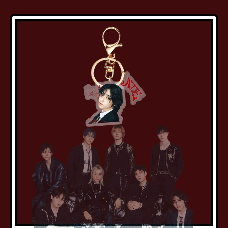 Новый альбом Stray Kids "ATE" акриловый брелок-ключ, подвеска для периферии