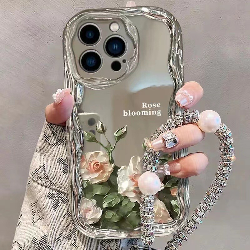 Oil painting rich flower apple 15/14 mobile phone case iPhone13 anti-fall 12/11/XR/xs/x all-inclusive 7/8P Oil painting rich flower apple 15/14 mobile phone case iPhone13 anti-fall 12/11/XR/xs/x all-inclusive 7/8P
