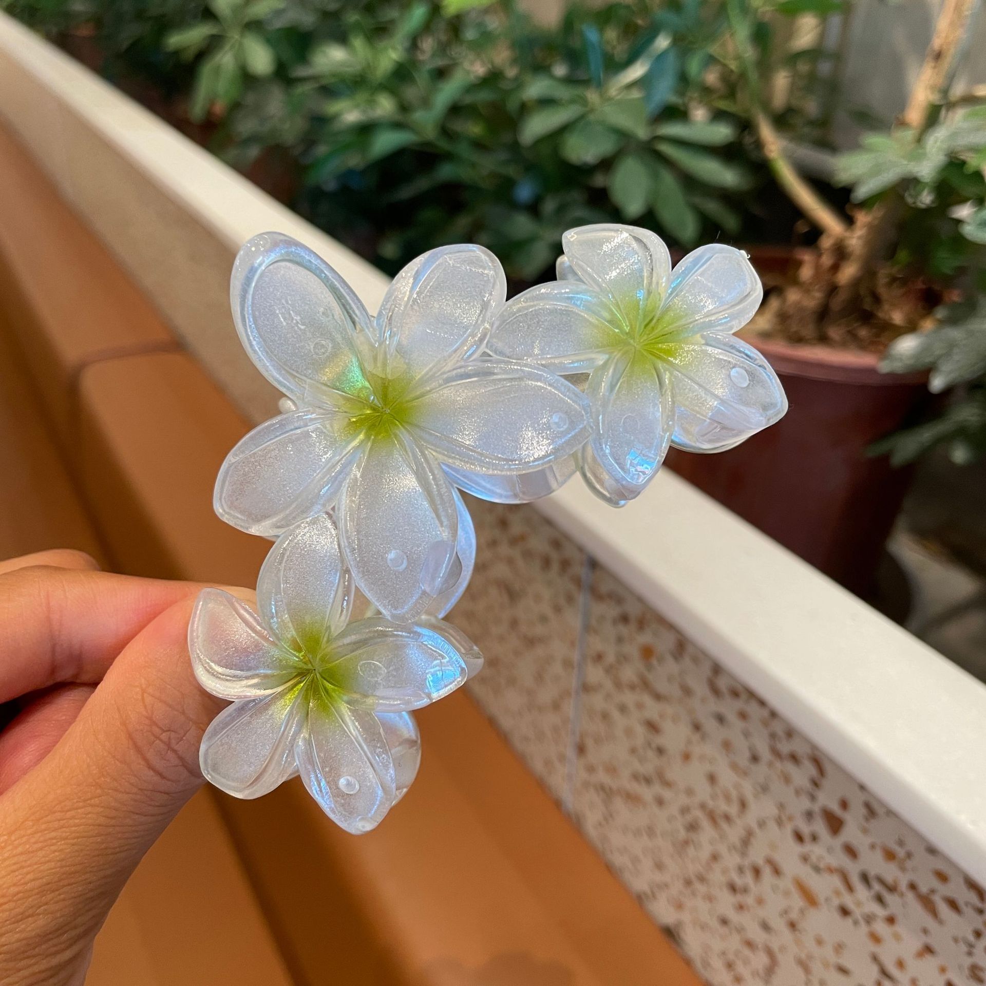 11cm 시리즈 진주 녹색