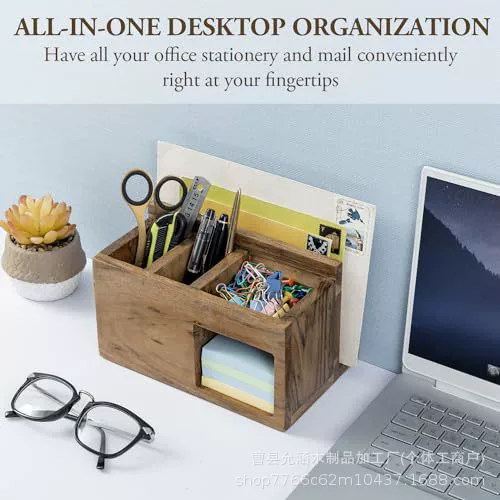 Трансграничный деревянный держатель для ручки Коробка для хранения ретро коробка для заметок держатель для хранения почты Студенческая шариковая ручка Коробка для хранения ручки