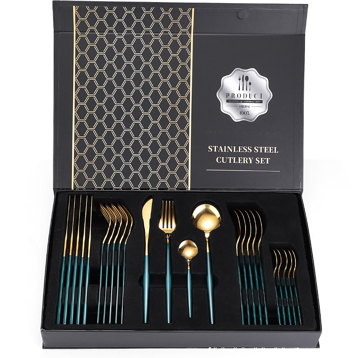 그린 골드 24 장 세트