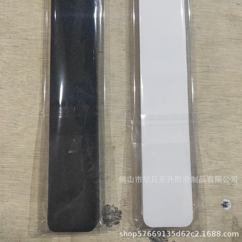 PET al aire libre negro mate cinta 2*12 pulgadas 5,08*30,48 cm de goma PEVA antideslizante pegatina antideslizante cinta antideslizante