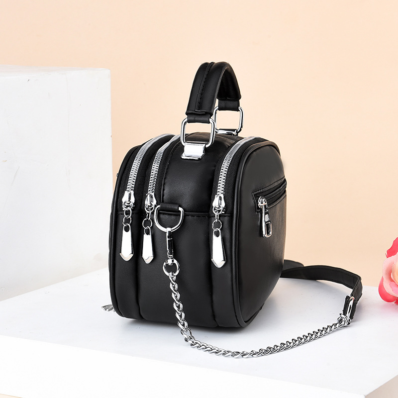 Luggage & Bags One shoulder handbag for work, women's 2024 new cross border cross body bag, high end, textured, personalized, small and large capacity_voghion.com