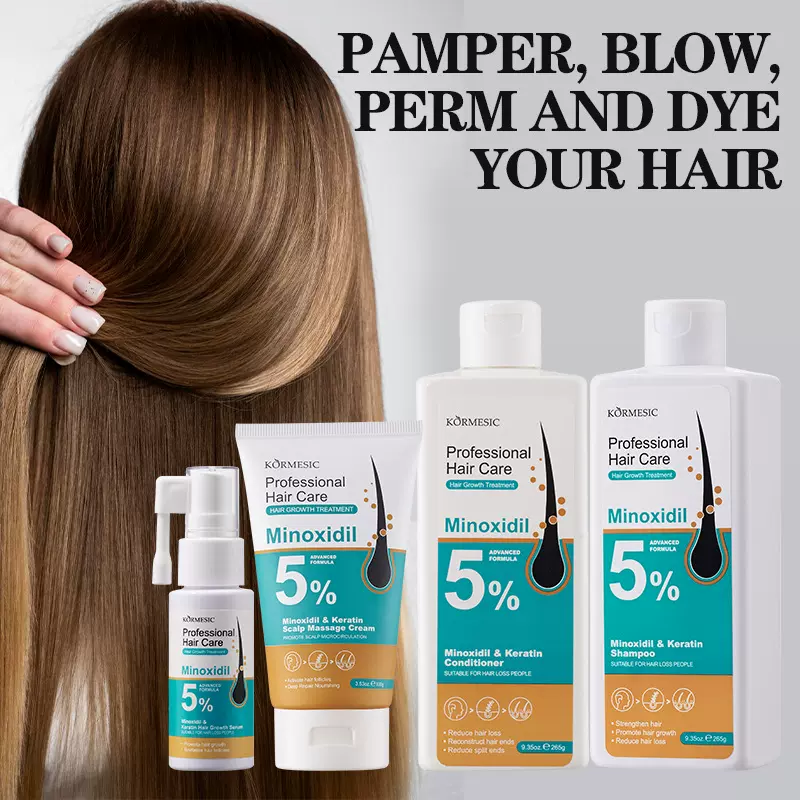 KORMESIC米诺&地尔角蛋白发剂Hair growth serum跨境外贸厂家批发