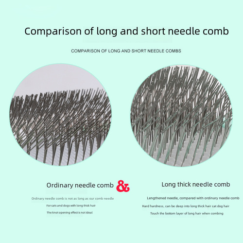 Pet comb, cat and dog comb, pet brush, pet de-shedding comb, pet hair comb, pet hair brush