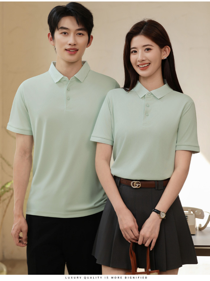 Camisas de verano de manga corta personalizadas camisetas culturales logotipo corporativo grupo ropa de trabajo ropa de trabajo secado rápido doble cara
