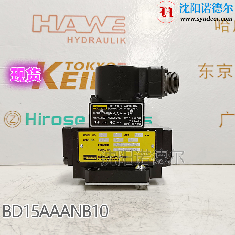 BD15AAANB10派克bd系列力矩马达伺服阀parker【现货特价