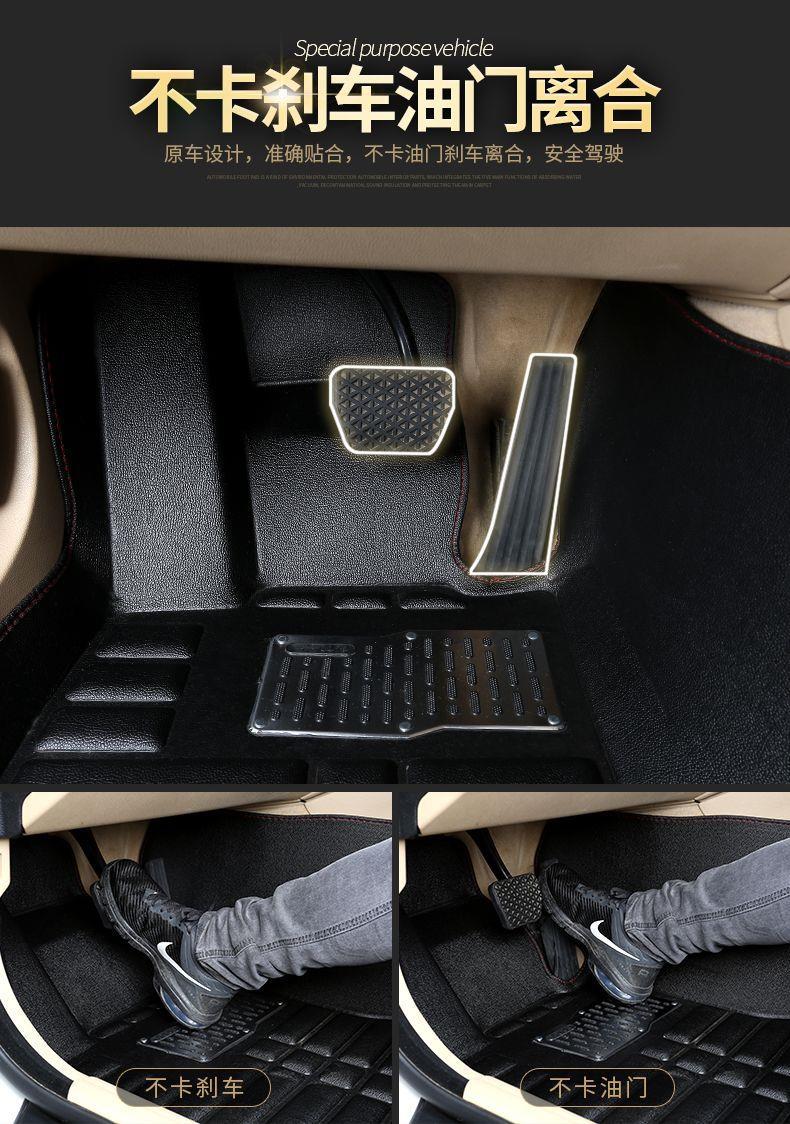 Car floor mats for Landwind X2, Landwind X5\X7, specialized interior modification, waterproof, anti-slip, full coverage floor mats