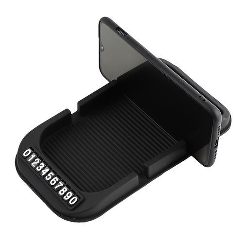 Car mobile phone holder creative multifunctional car dashboard support navigation rack anti-slip mat universal type