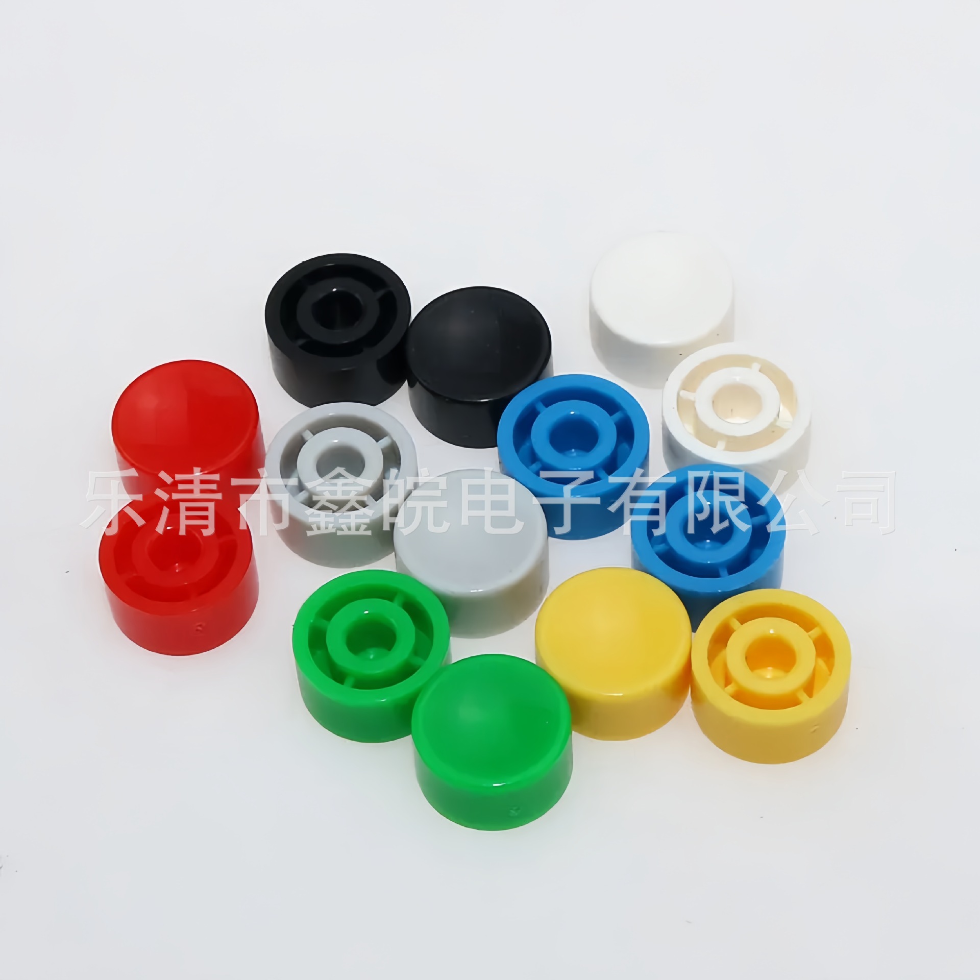 按键帽A17凹面 6*6轻触开关帽 内径3. 3.4 外径10 8.5带锁开关
