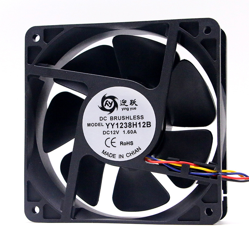 Welcome to the 12038 DC cooling fan industrial fan LED display cooling fan 12V variable frequency cabinet.