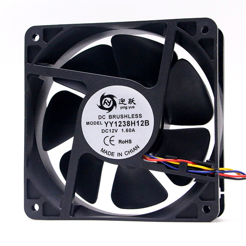 Welcome to the 12038 DC cooling fan industrial fan LED display cooling fan 12V variable frequency cabinet.