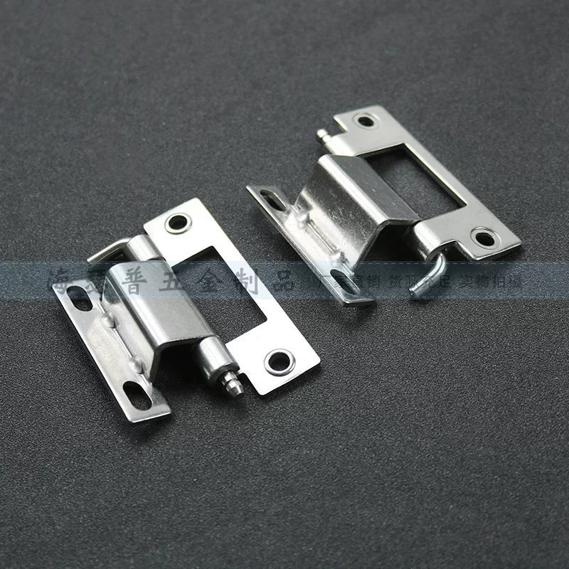 Hatersp Cabinet lock 304 stainless steel mechanical electrical cabinet hinge hinge switch cabinet distribution box built-in hinge hinge