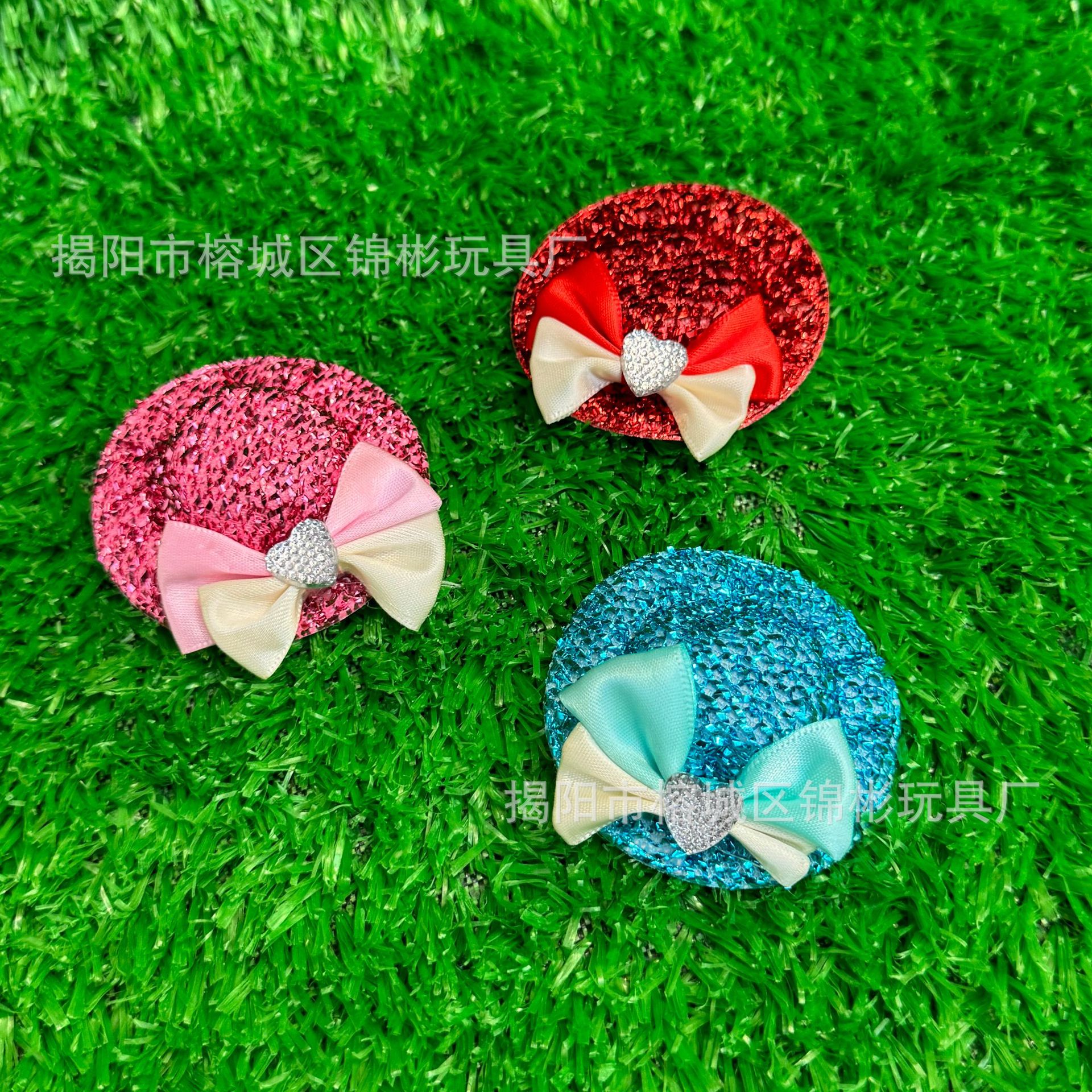 New 30cm Bobby Doll Hat Bow Hat Fashion Dress-up Headwear Accessories