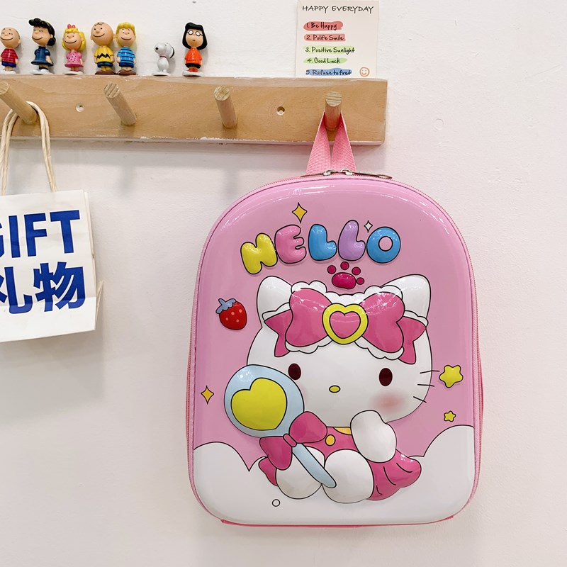 Comercio exterior niños 3D mochila de cáscara dura nueva mochila de jardín de infantes de animales pequeños mochila de hombros de dibujos animados ultraligera
