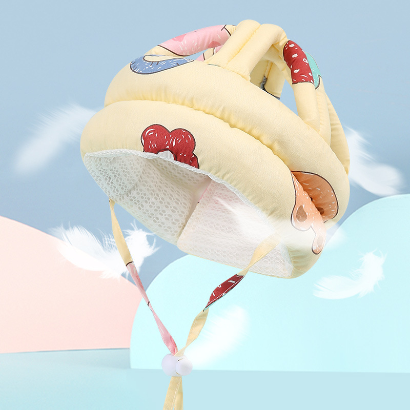 Sombrero anticaídas para bebés Sombrero para bebés pequeños Sombrero antichoque para bebés aprendiendo a caminar Sombrero de seguridad para bebés