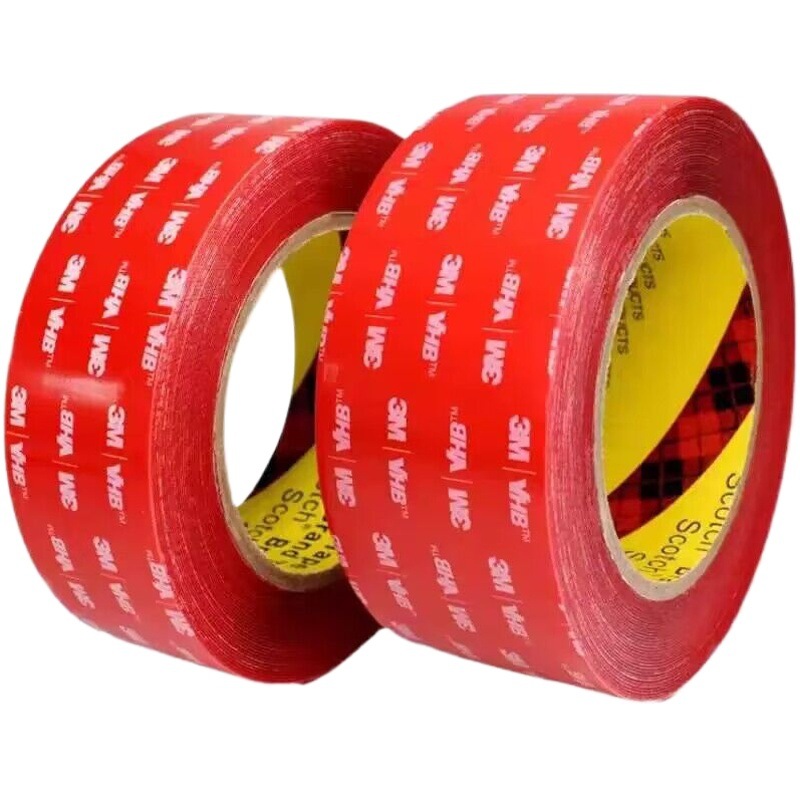 3M adhesivo de doble cara de acrílico transparente adhesivo de doble cara de vidrio adhesivo ancho cualquier